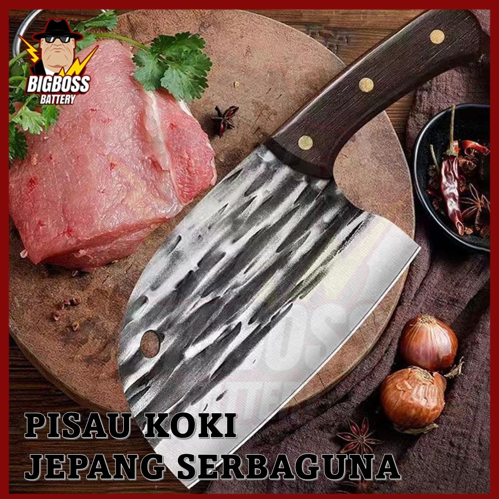 Pisau Dapur Super Sharp Knife Japanese Professional Pisau Koki Jepang Super Tajam Stainless Steel An