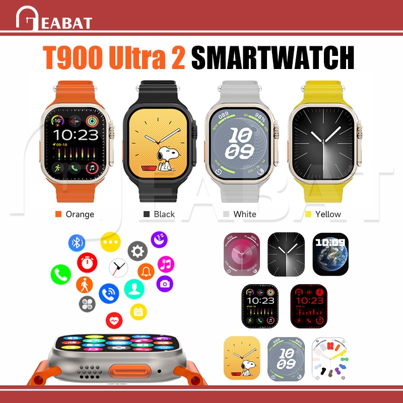 COD Smartwatch T900 ULTRA 2 SMARTWATCH SERIES 9 ULTRA FULL SCREEN