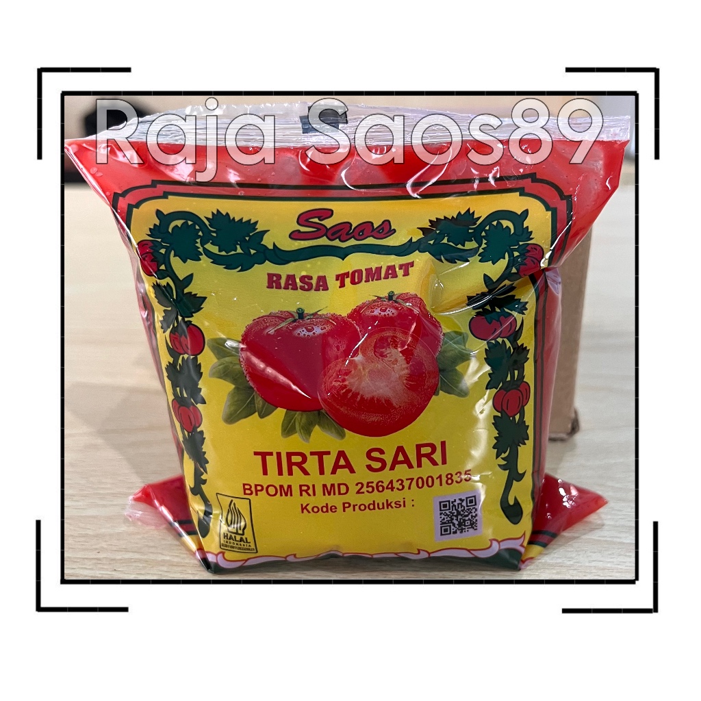 

Raja Saos Tomat/ Saos Rasa Tomat Tirta Sari/ Tomat/ Saos/ Bumbu Masak