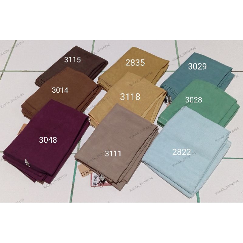 hijab paris polos napocut