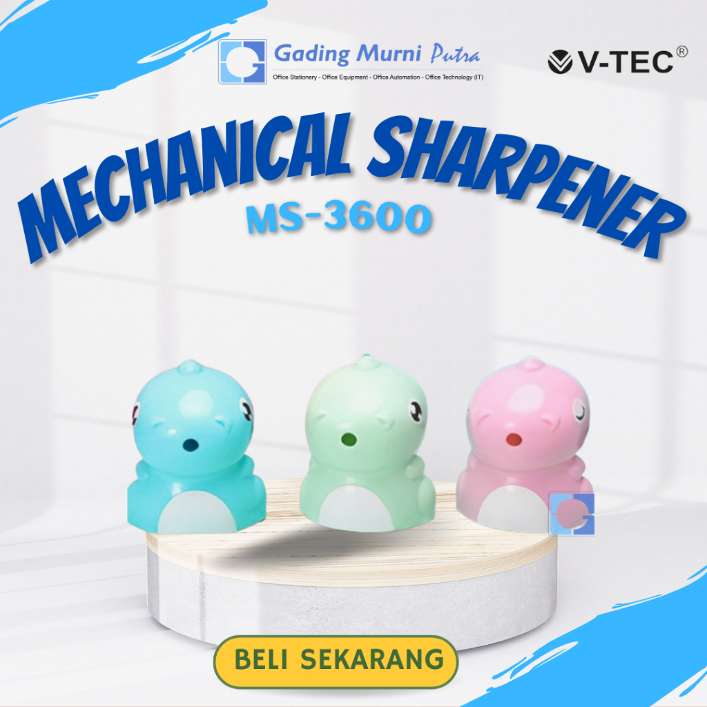 

V-TEC SHARPENER RAUTAN MEJA PENSIL MS-3600