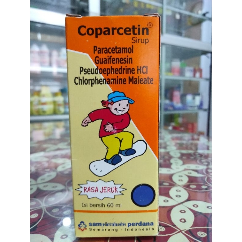 Coparcetin sirup rasa jeruk 60ml
