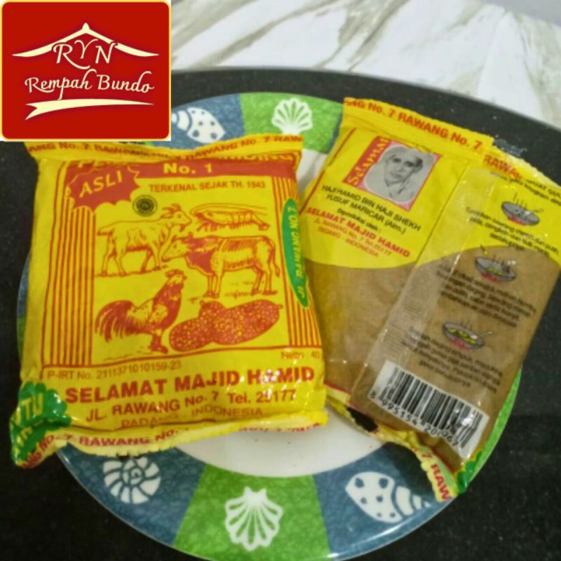 

Bumbu Gulai Kambing Selamat Majid Hamid 40 gr