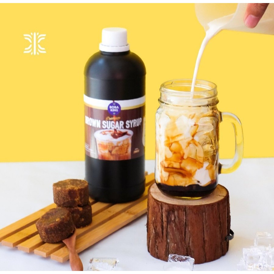 

Ay00! BOBAKING BROWN SUGAR SYRUP 1L