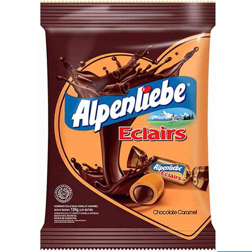 

ALPENLIEBE Candy Chocolate Caramel Eclairs 126gr