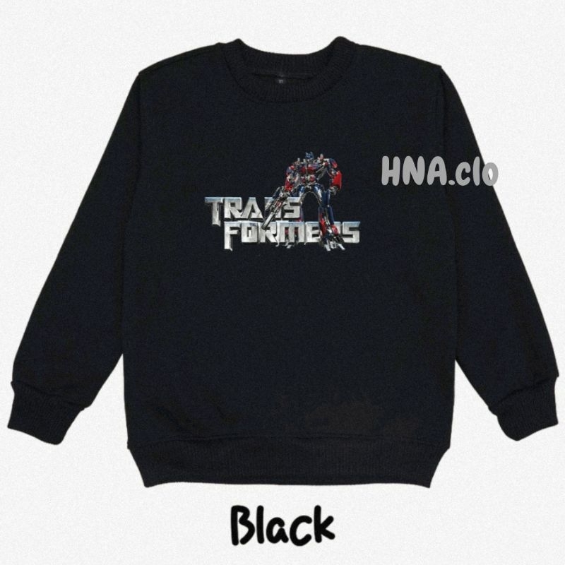 SWEATER ANAK MURAH GAMBAR TRANSFORMERS JAKET ANAK HOODIE JIPPER ANAK LAKI LAKI PEREMPUAN UNISEX USIA