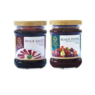 

The Duck King Sauce Paket 2 - Duck Sauce & Black Pepper Sauce (botol)