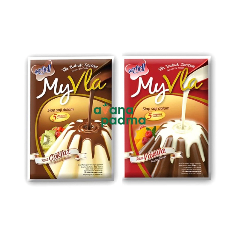 

Nutrijell MyVla Bubuk Instan (+-60g) (2 Varian Rasa)