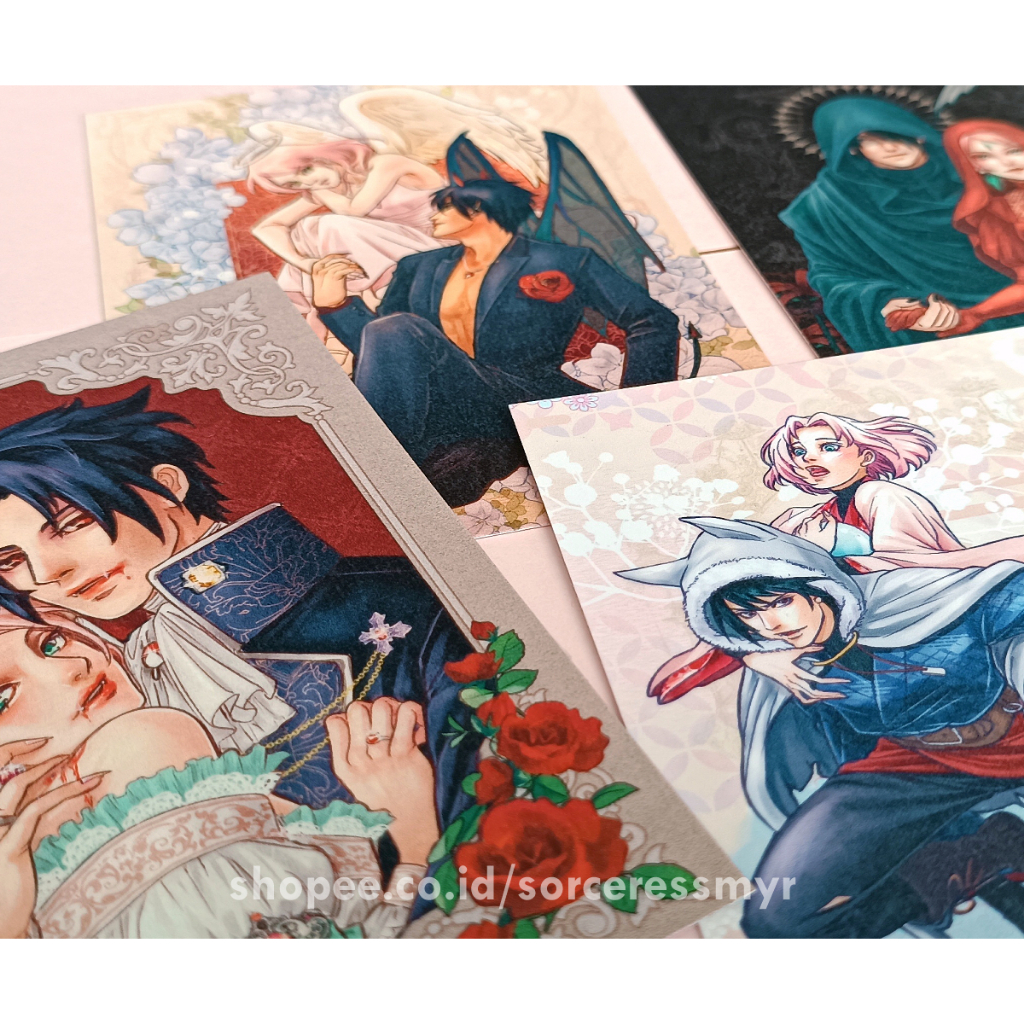 SasuSaku Artprint : Halloween