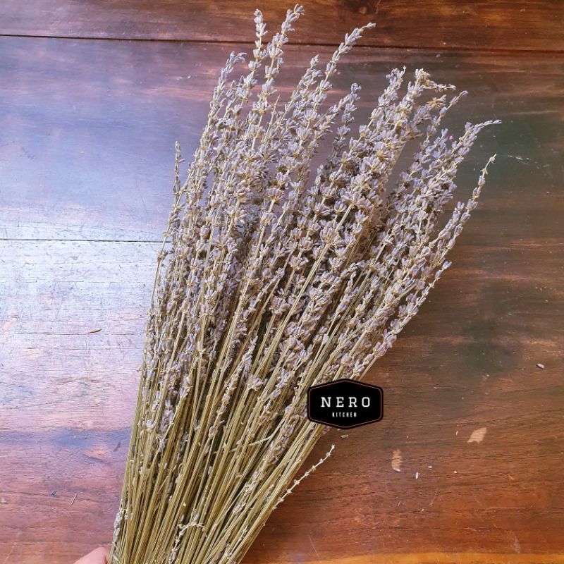 [ 100 tangkai ] Bunga Lavender Kering / Dekorasi Lavender / Dried Lavender / Lavandula / Bunga Kerin