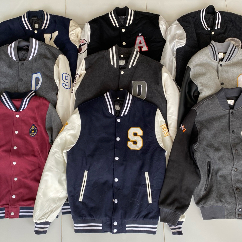 varsity univ leather stok terbatas