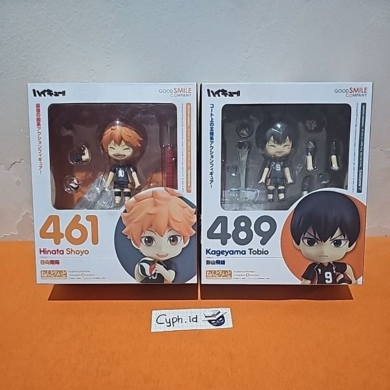 [ READY STOCK ] BIB ORIGINAL GSC GOOD SMILE COMPANY NENDOROID 461 489 HAIKYU HAIKYUU KAGEYAMA TOBIO 