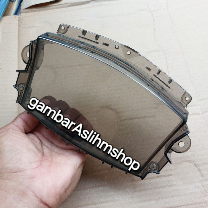 kaca mika speedometer NMAX NEW Connected hitam smoke