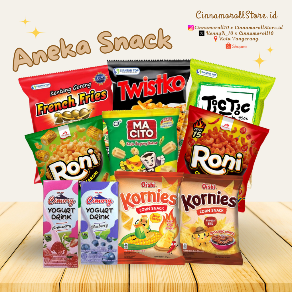 

[READY STOCK] Aneka Snack Jajanan