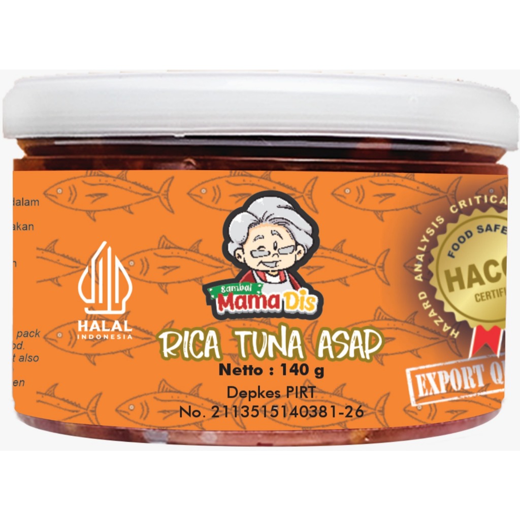 

Sambal Rica Tuna Asap MamaDis 140 gr