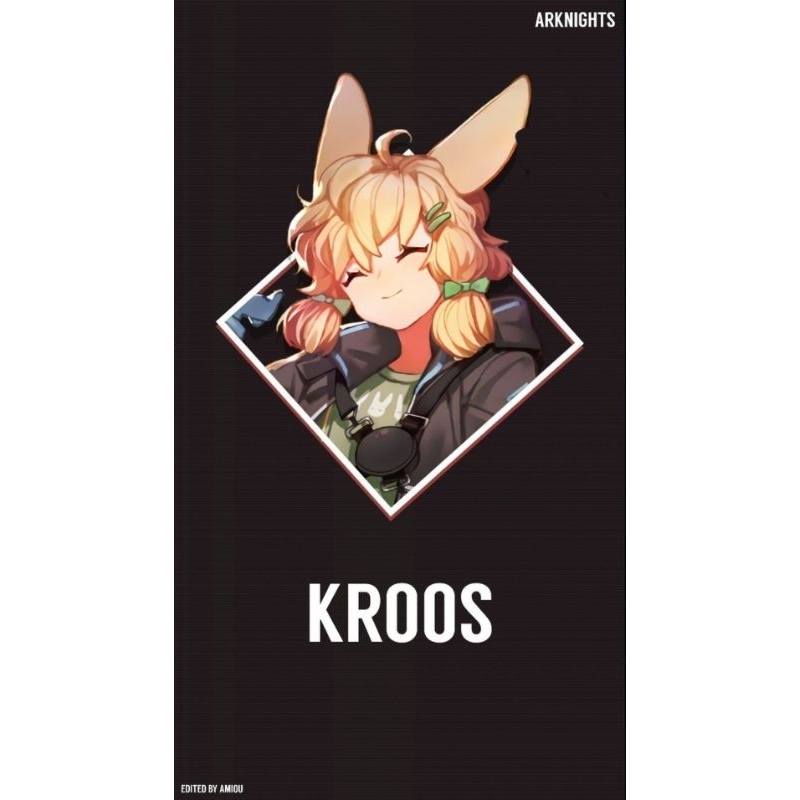 Wig cosplay kroos Arknight