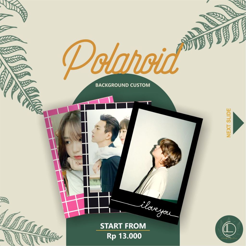 POLAROID / POLAROID MOTIF / CETAK FOTO POLAROID / ALBUM FOTO POLAROID / FOTO POLAROID / CETAK