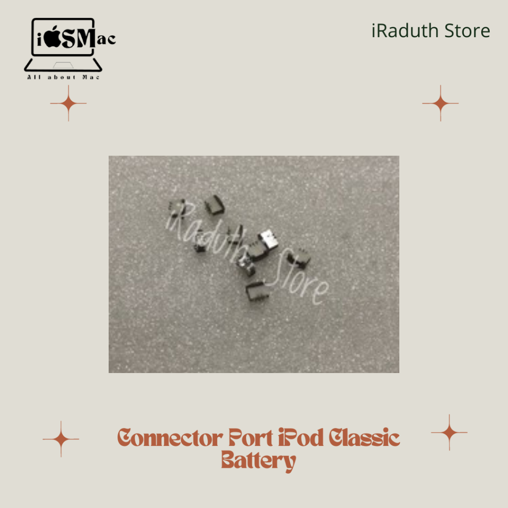 Connector Port iPod Classic Battery