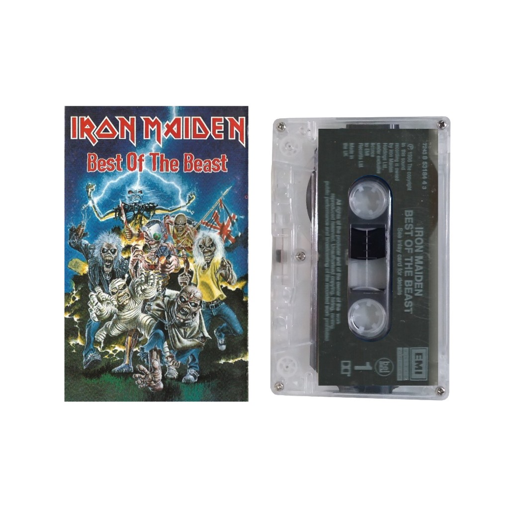 Kaset Pita Iron Maiden Best Of The Beast Album