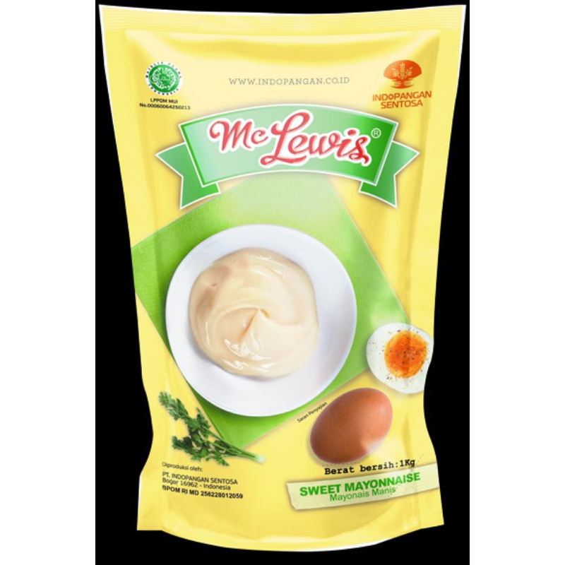 

Sweet Mayonnaise 1kg Pouch