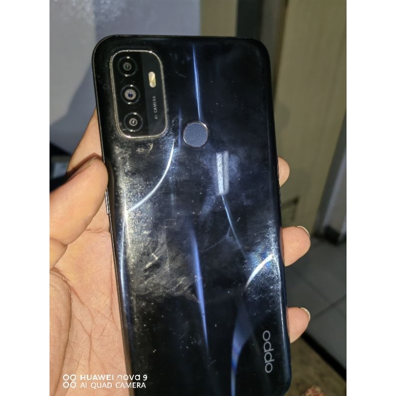 Oppo A53 Ram 6/128 GB second bekas minus ada garis 1 helai di layar garansi 7 hari pengembalian