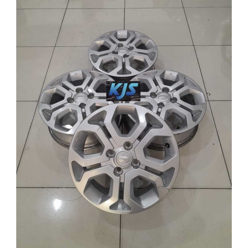 Velg Mobil Copotan Bekas Std Datsun Cross Ring 15 Pcd 4x100 R15 Buat Datsun Go March Sigra Ayla Pele