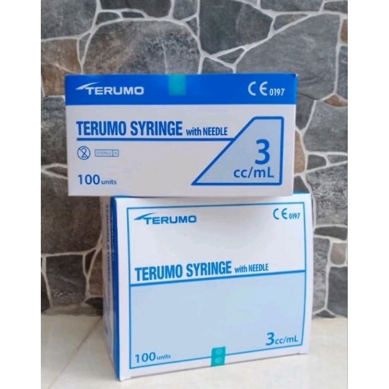 spuit 3 cc terumo / syringe 3 cc terumo