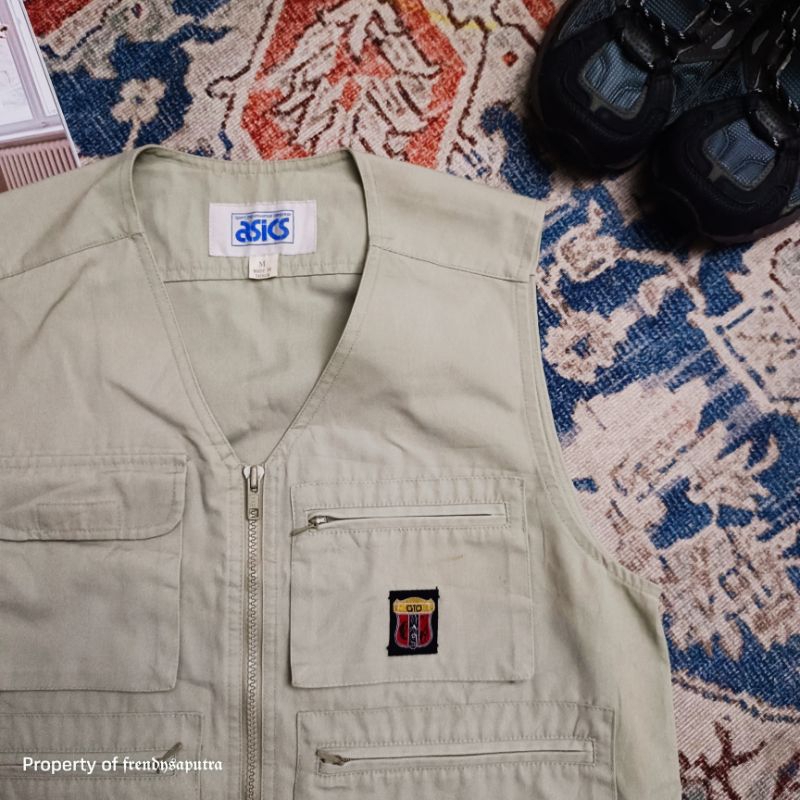 VEST Rompi Mancing ASICS GTO Size M