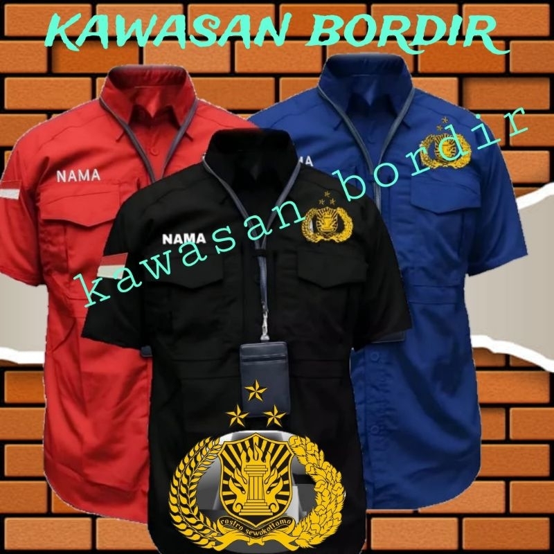 Terbaru kemeja tactikal polri seragam tactikal polri baju tactikal polri seragam M'tac polri kemeja 