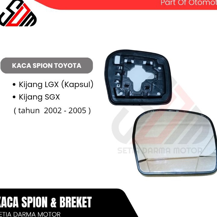 Terlaku Kaca Spion Mobil Toyota Kijang LGX SGX 22 23 24 25 Kijang Kapsul LGX LSX Mirror
