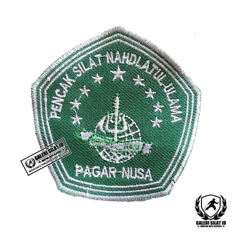 Bet Pagar Nusa Bordir - Logo Pagar Nusa - Lambang Pagar Nusa Bordir Komputer
