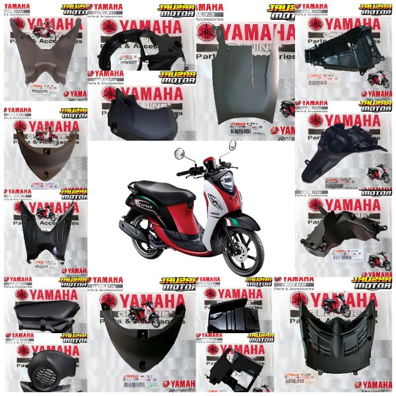 COVER FULL SET BODY KASAR FINO FI125 BJ8 ORIGINAL YAMAHA
