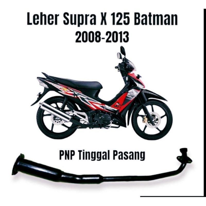 Leheran knalpot standar ori supra x 125 termurah qualitas bagus