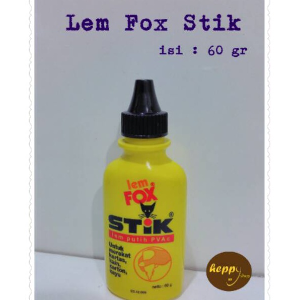 

Murah Diskon Lem Fox Stik