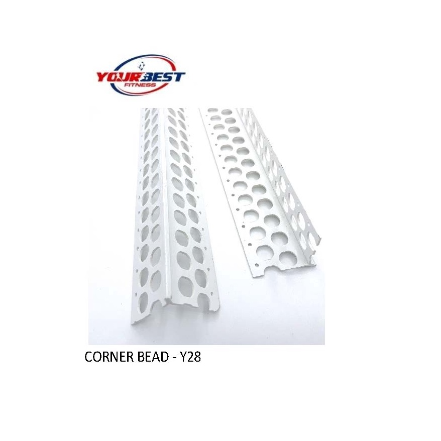 Kualitas Terbaik Corner bead PVC UPVC Corner bead sudutan luar tembok Y28