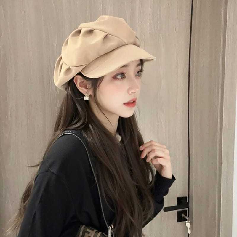 Topi Cantik Fashion Wanita Bucket Hat Wanita Cantik