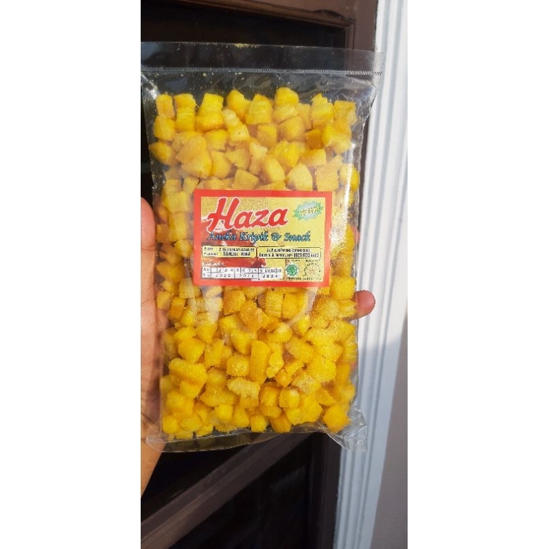 

singkong cincang dadu,makanan ringan,cemilan