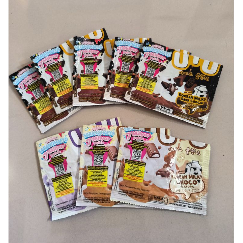 

Bungkus Bekas Pop Ice Uyu Saranghaeyo