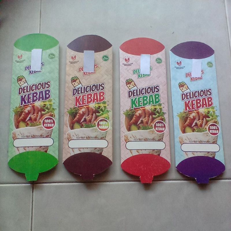 

promo dus kebab ukuran 24 x 9 // kemasan kebab // kertas kebab.