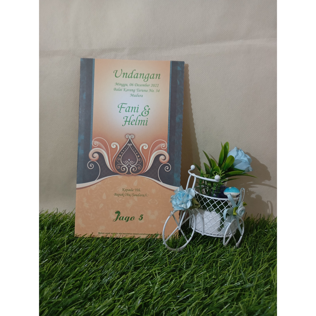 Kertas Blangko Undangan Jago 5 Murah