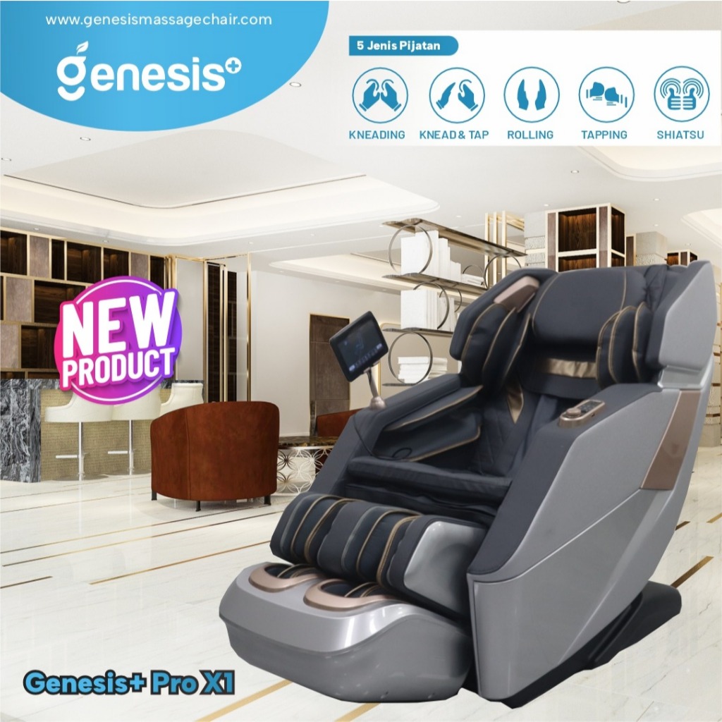 Kursi Pijat Elektrik Pro -1 Genesis+