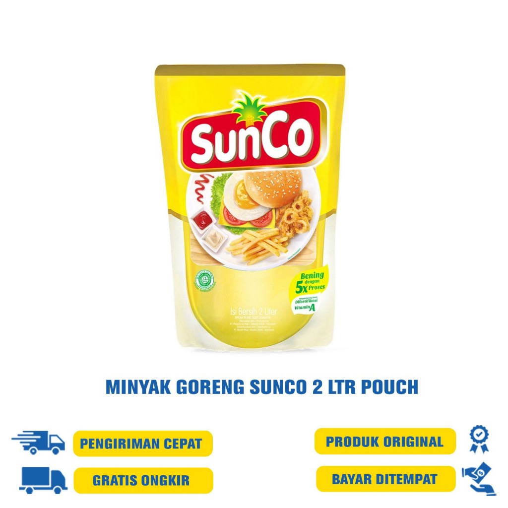 

Sunco Minyak Goreng Pouch 1Lt/2Lt | Botol 1Lt/2lt