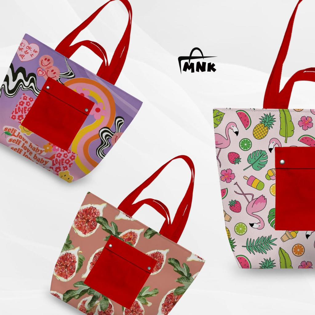 MNK BAG I TOTEBAG POUCH TOTEBAG KANVAS Manukashop
