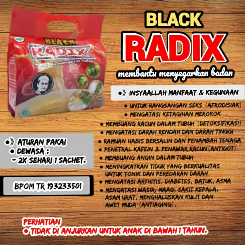 

Kopi Black Radix 100%Original
