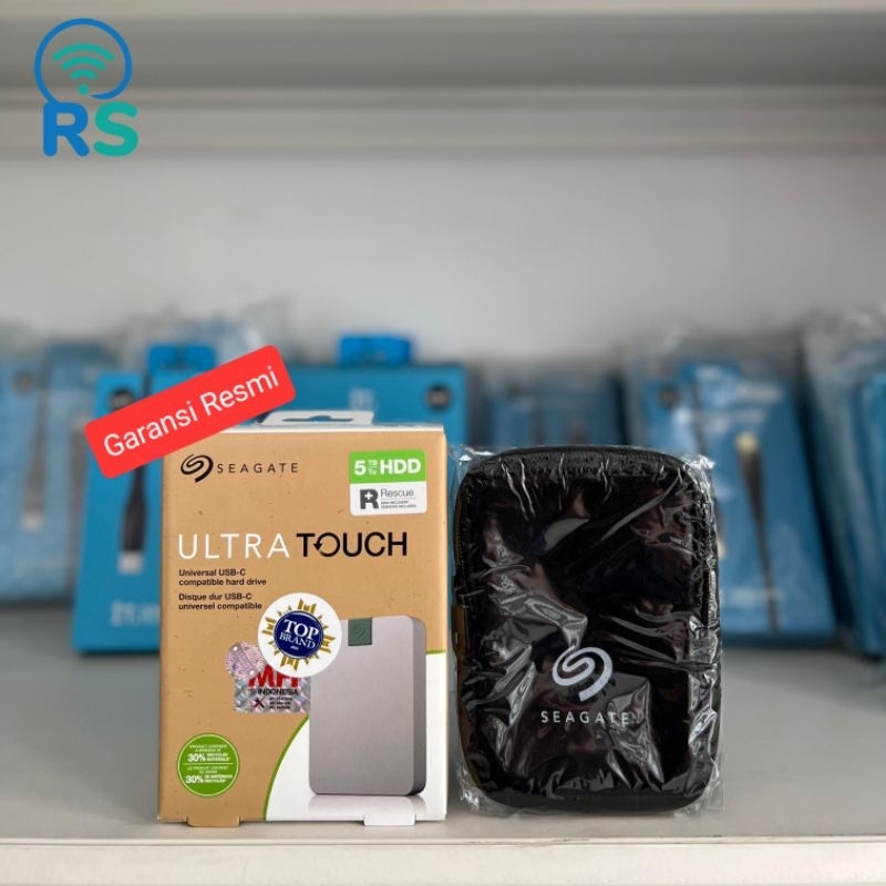 Seagate 5TB Ultra Touch HDD USB-C Mac Windows Harddisk Portable USB TYPE C