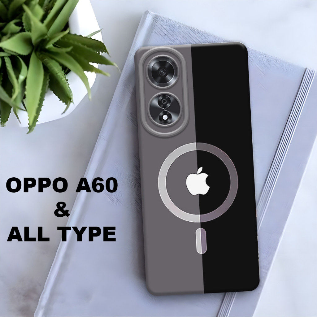 AC26 Softcase Procamera Hp Oppo A60 Terbaru 2024 Fashion Case lphone Silikon Tpu Pro Camera Kesing k