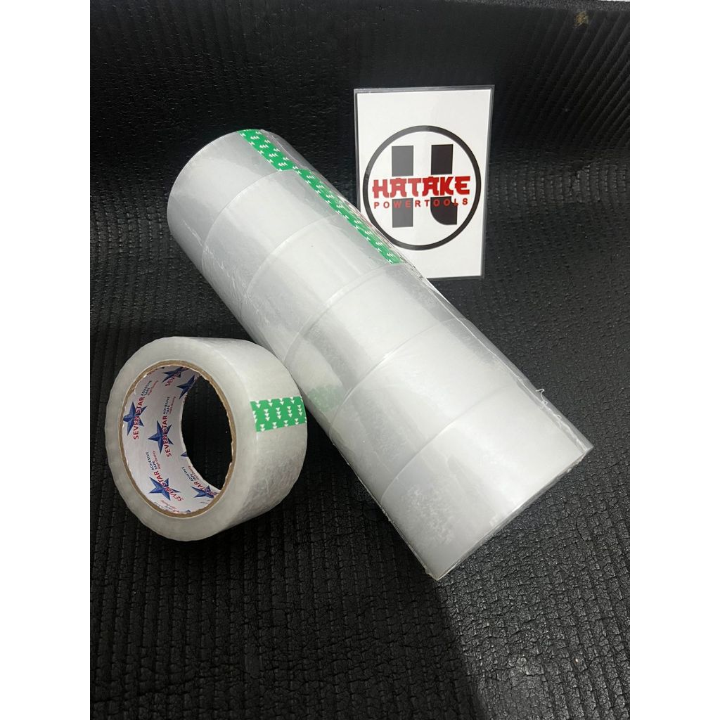 

LAKBAN BENING 45Mm 100 YARD 2 INCH ( 1 pcs) putih transparan