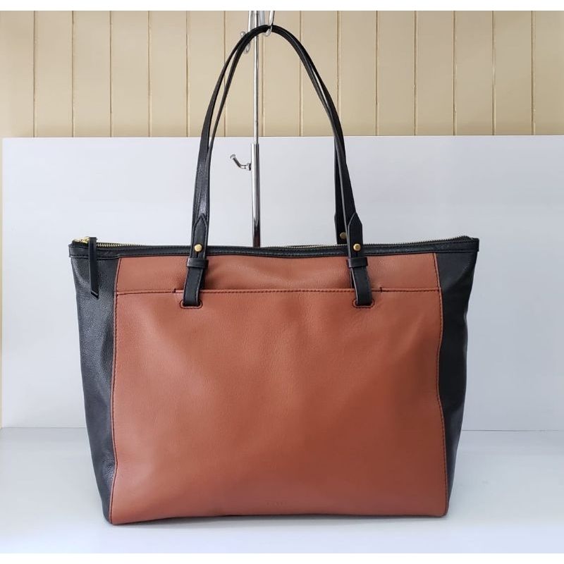 Fossil ZB1829015 Rachel Tote Black Brown