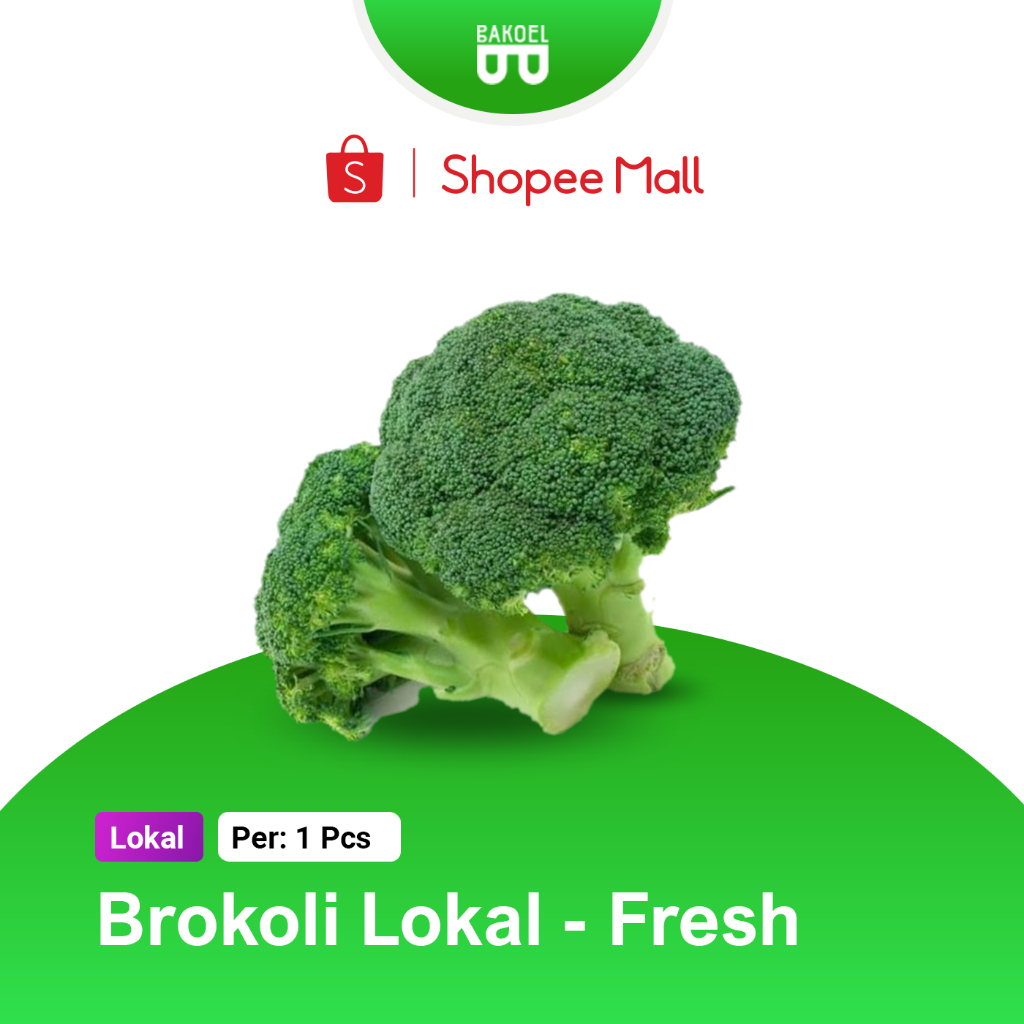 

Brokoli Lokal - Bakoel Sayur Online