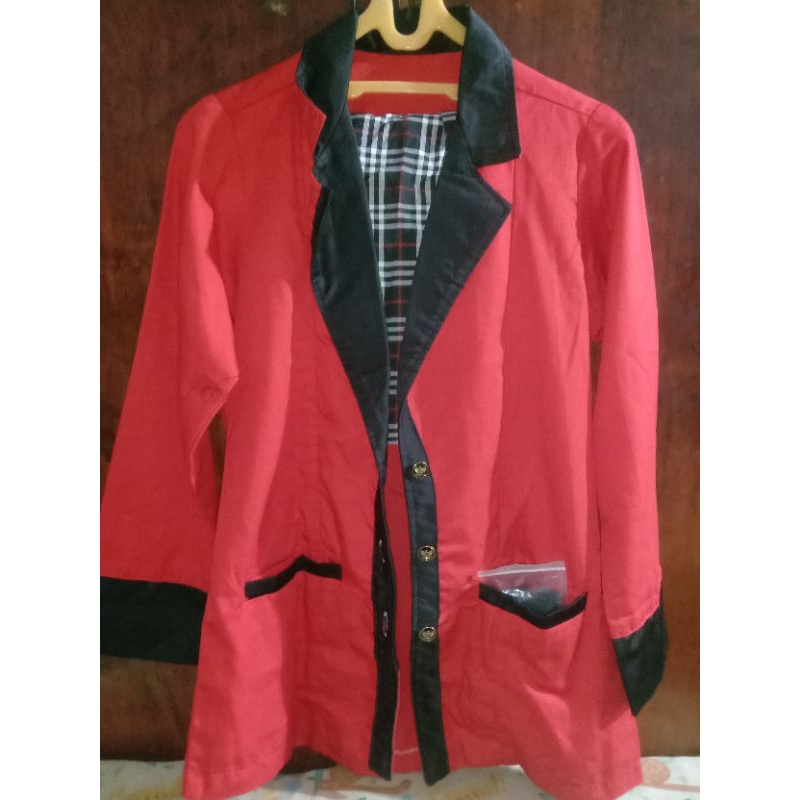 kostum jabami yumeko blazer+rok+dasi/pita+kalung